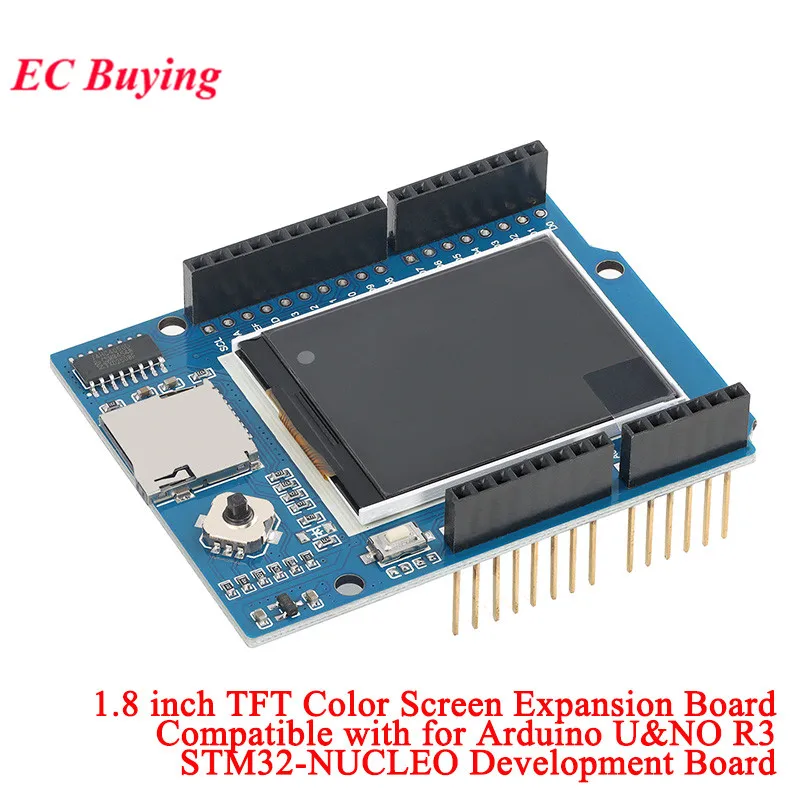 modulo-de-tela-colorida-tft-lcd-de-18-polegadas-com-adaptador-de-expansao-para-placa-de-desenvolvimento-arduino-r3-stm32-nucleo-33v-5v