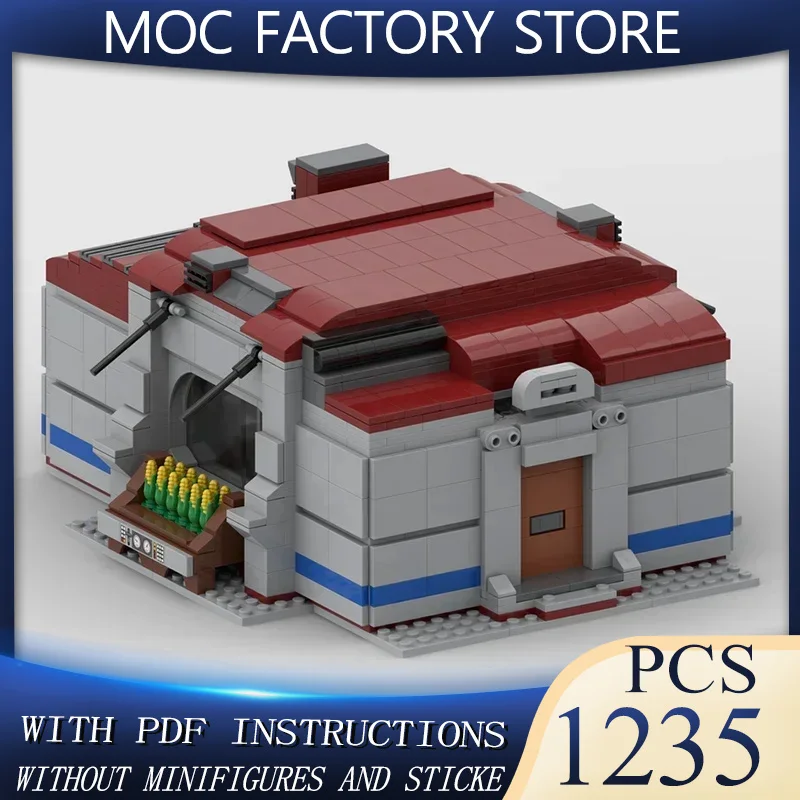 Popular Star Movie Model Moc Building Bricks Coruscaner House Technology Modular Blocks Gifts Christmas Toys DIY Sets Assembly