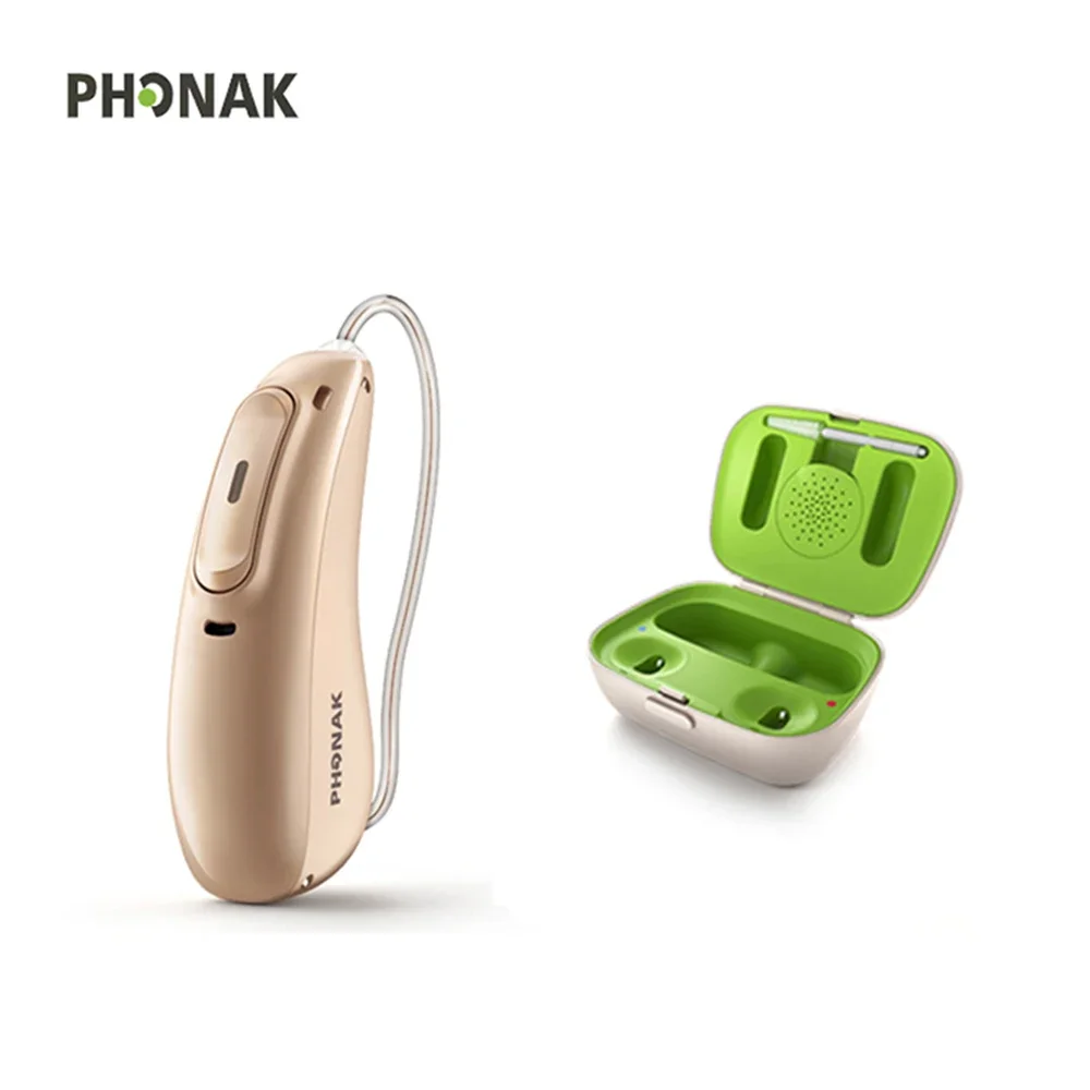 Phonak  RIC hearing aids digital 8 channels Programmable bluetooth rechargeable wireless Hearing Aids for Deafness