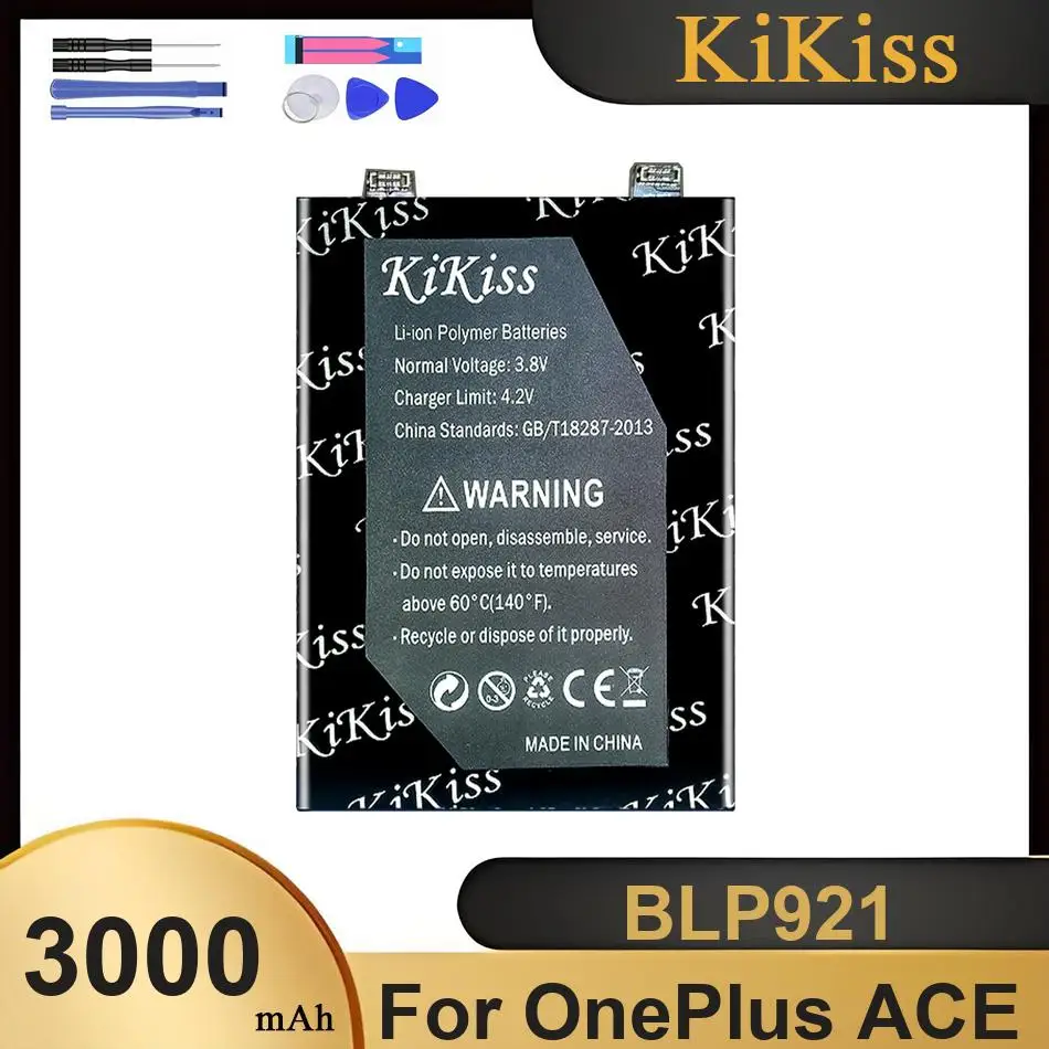 

Аккумулятор BLP921 для OnePlus ACE 1, новые батареи