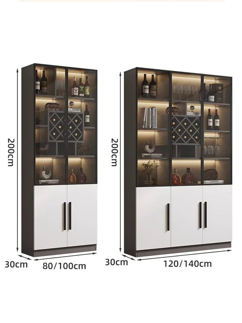 หรูหราจอแสดงผลไวน์ตู้บาร์ชั้นวางบาร์ตู้ Gabinete Gamer ไวน์ตู้รุ่นจอแสดงผล Vitrina เฟอร์นิเจอร์โรงแรม