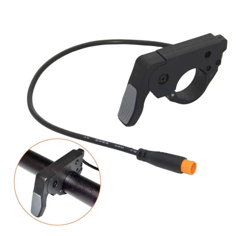 3-Pin-Finger-Daumengashebel Kompatibel mit BAFANG-Motor, 36V/48V/60V/72V E-Bike-Roller-Beschleuniger Passend für Linken & Rechten Lenker – Detail 1