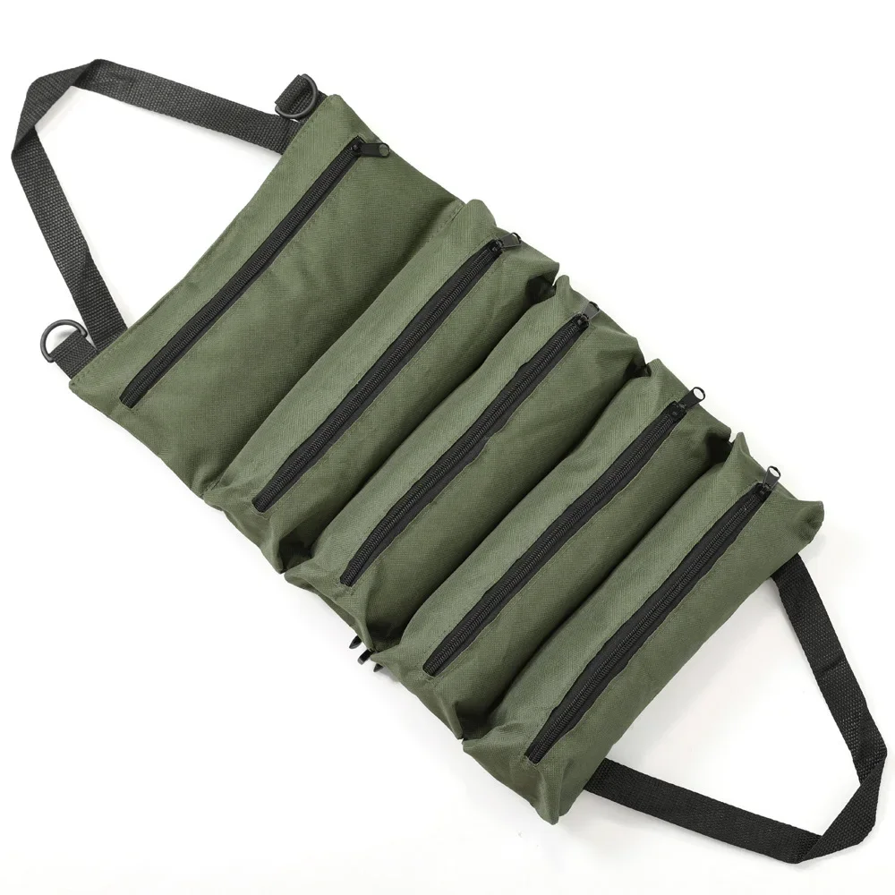 Electrician Tool Kit Repair Car Tool Bag Roll Bag Portable Multifunctional Hardware Tool Storage Bag