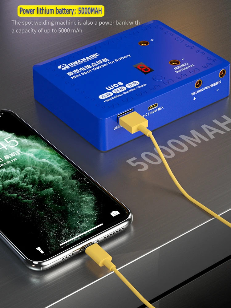 Bateria caneta de soldagem mecânico w08 multi-funcional móvel detector de circuito de energia reparo do telefone curto assassino máquina de solda elétrica