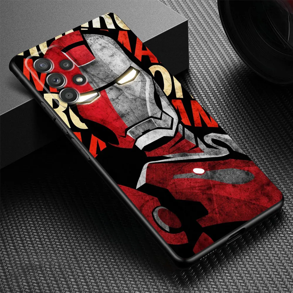 Phone Case for Samsung Galaxy A70 A54 A34 A03s A04s A03 Core A04 A10 A40 Marvel Deadpool Iron Man spiderman venom Groot Cover