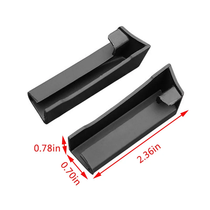 2X Car Top Roof Water Rain Gutter Extensions For Jeep Wrangler JL JLU 2018-2023 Unlimited Sahara Rubicon Exterior Accessories