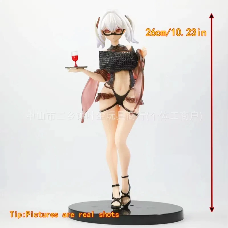 

Original Cynthia Shiny Series Waitress Hentai Anime Peripheral 26cm Figure Trendy Toy Desktop Ornament Adult Model Birthday Gift
