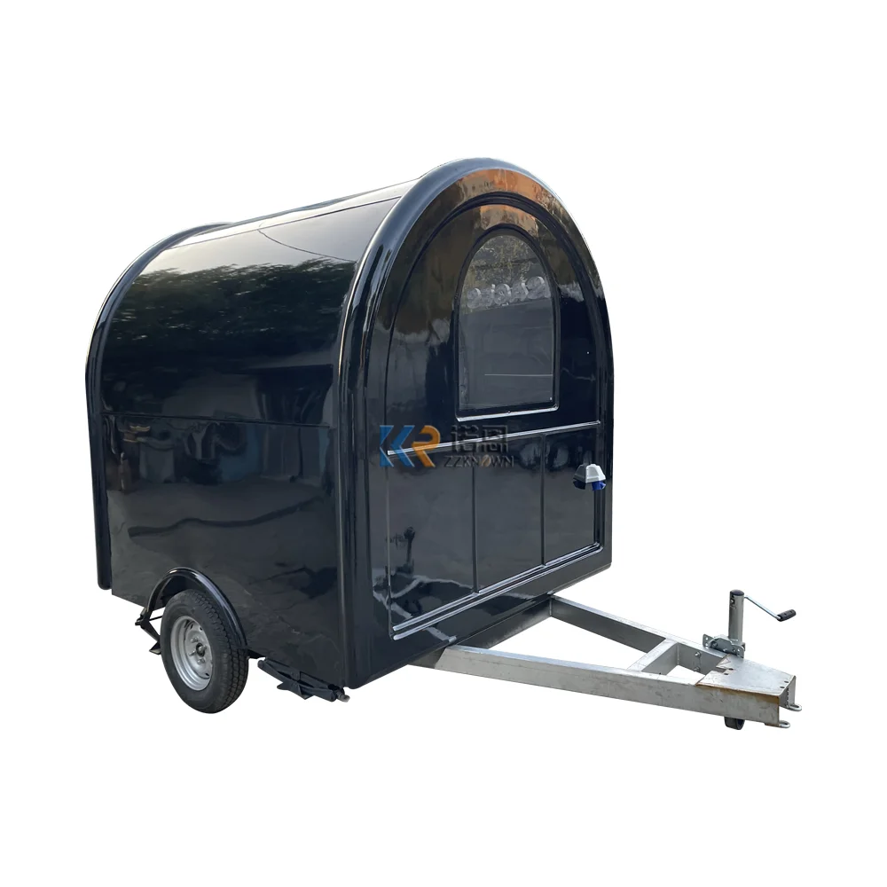 Mobile Food Cart Custom Color Size Kitchen Equipments Snack Coffee Kiosk Ice Cream Fast Food Truck Trailers For Sale