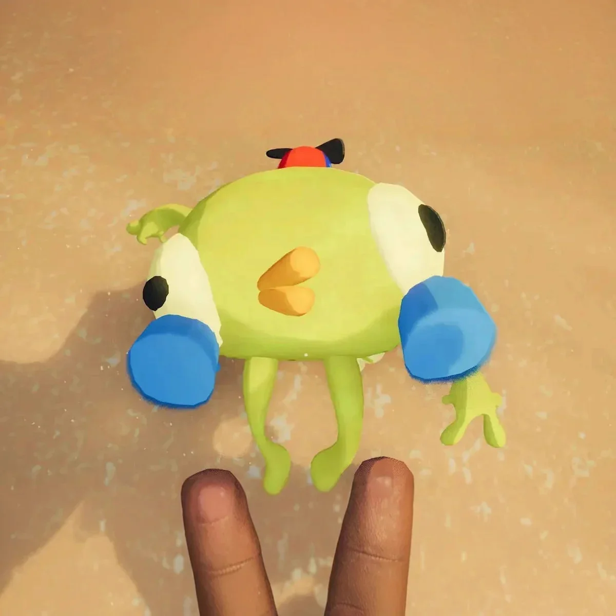 Bing Bong Peaks Game Plush Capybara Plush Keychain Christmas Guinea Soft Stuffed Animal Pendant For Kids Gift Cute Decoration