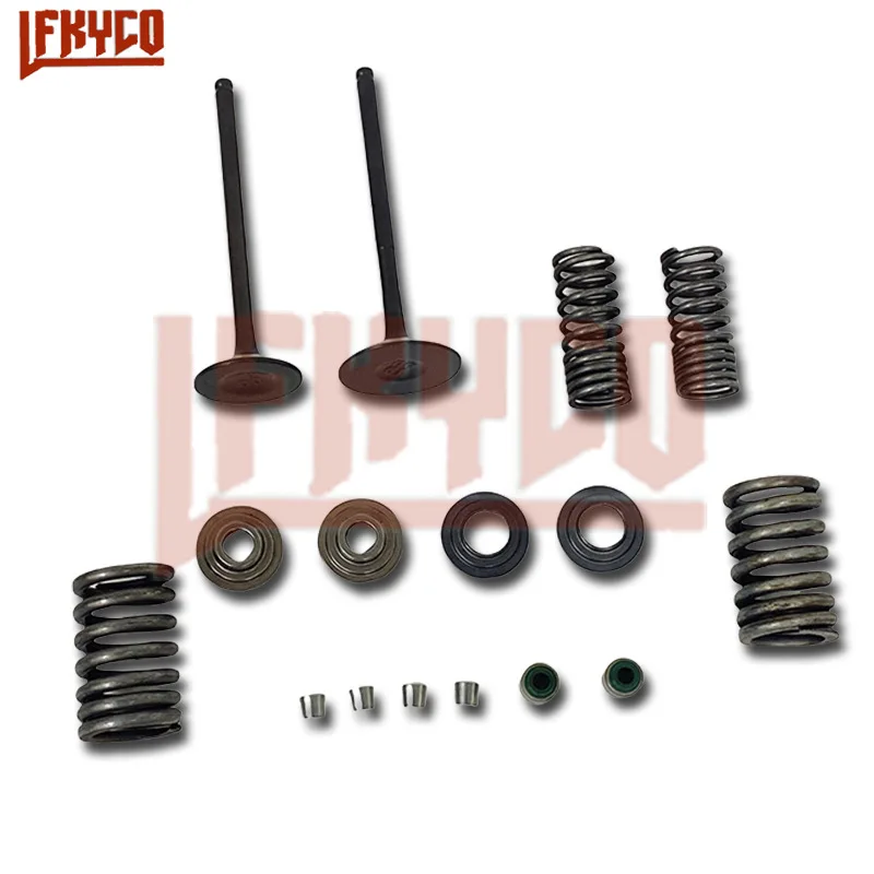 دراجة نارية صمام المحرك الجذعية لهوندا CRF150F CRF 150 F 2006-2017 XR150L XR 150 L 2014-2018 صمام السحب صمام العادم الربيع #5