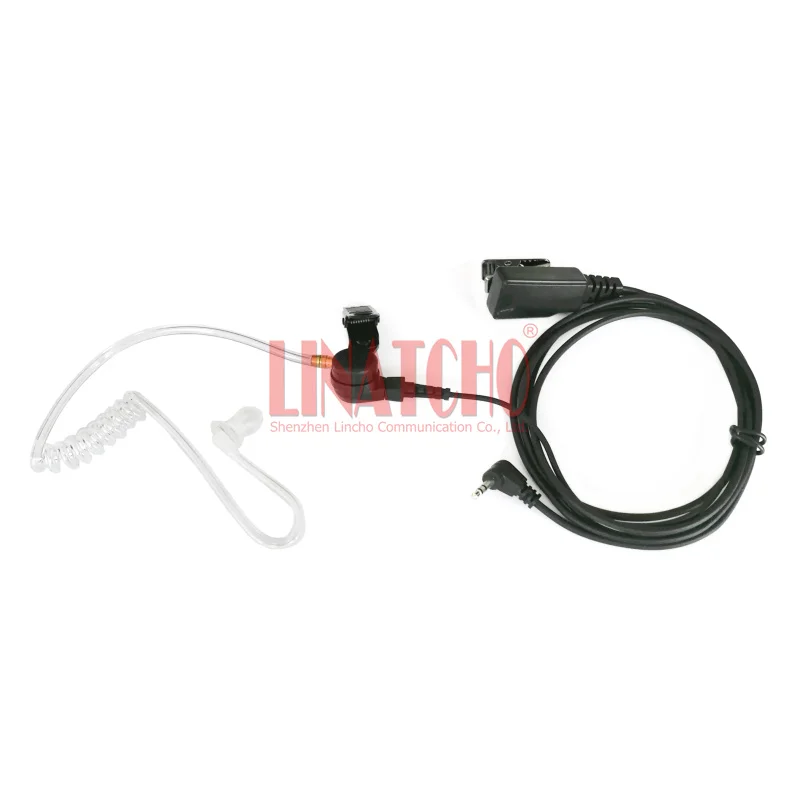 T6200 T6210 T6212 T6220 اسلكية تخاطب أنبوب صوتي شفاف 2.5 مللي متر سماعة