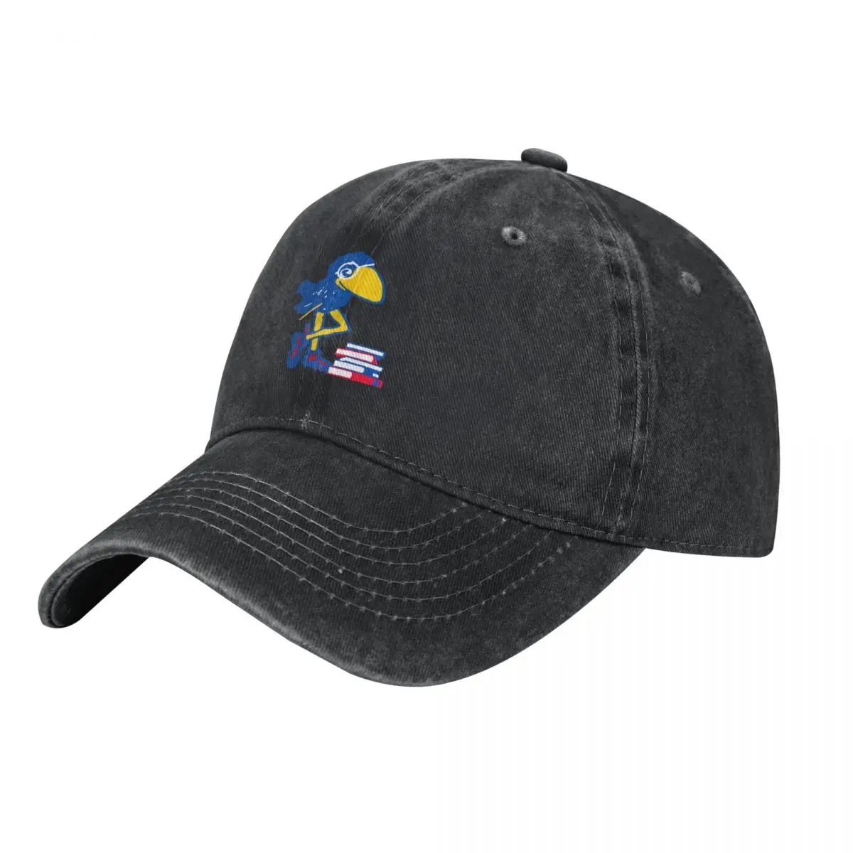 

KU Jayhawk Nerd 1912 Jayhawk (2022 Design) Baseball Cap Sun Cap Sunhat Hats For Women Men's
