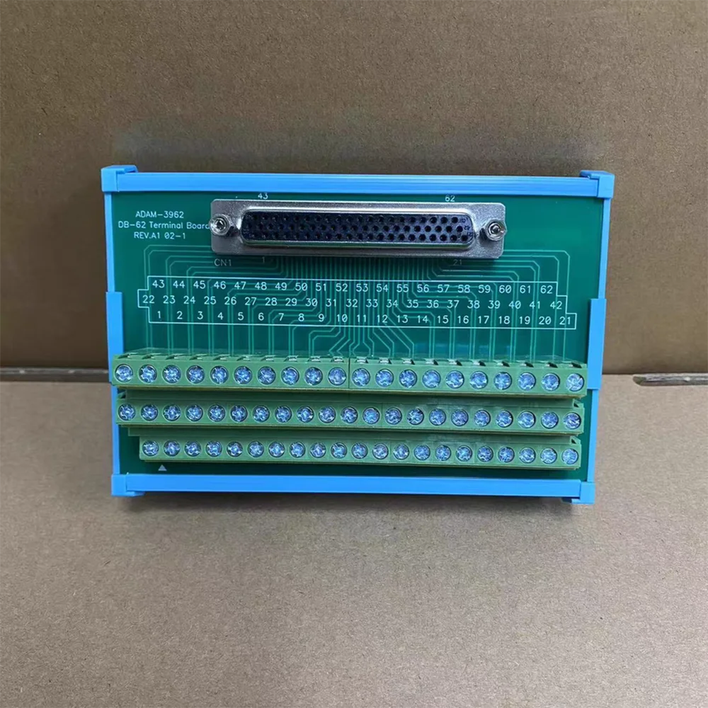 

ADAM-3962 For Advantech Rail Mounted DB62 Terminal Type Interface Data Acquisition Control Card ADAM-3962-AE