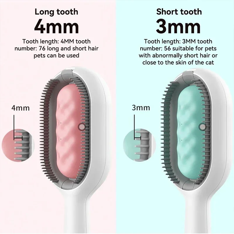 Pet Products Cat Comb for Cats Pet Hair Remover Brush Dog and Cat  Brush Accessories dogs Animal Cat Massage Grooming Wool Brush