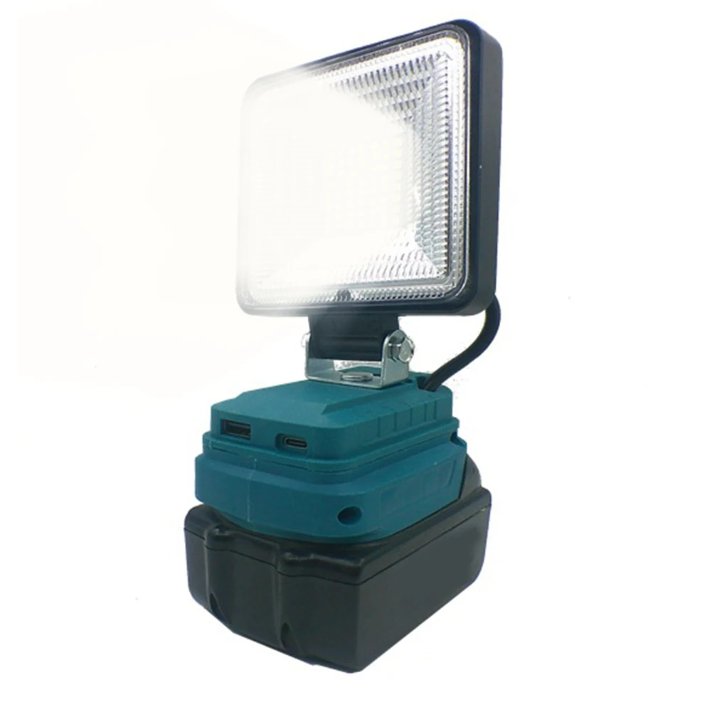 Lampada da lavoro a LED Lampada da lavoro senza fili per esterni da campeggio per BL1830 BL1840 Batteria Torcia esterna Lampada da campeggio Luce di emergenza