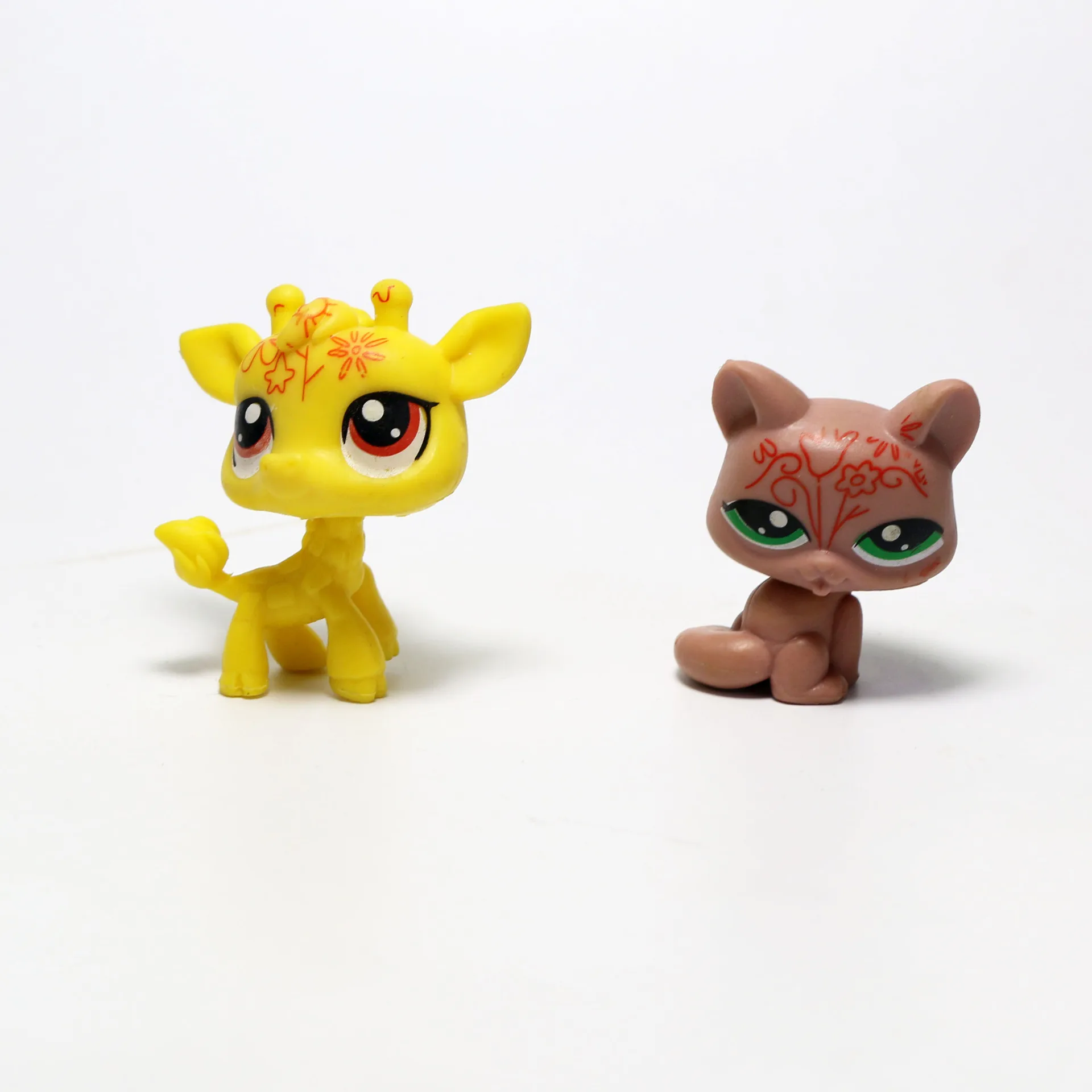 Littlest Pet Shop figura modelo para meninas, envio aleatório 4-5cm, coleção Animal Dog Cat