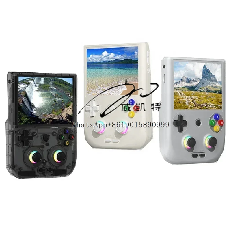 New 406V13 System 3D Joystick 5500mAh Unisoc T820 Multi Simulator Handheld Video Android Game Console