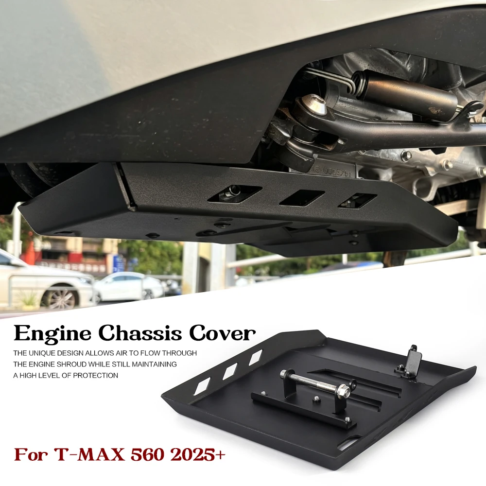 

Motorcycle Engine Guard Protector Cover Chassis Skid Plate For Yamaha T-MAX 560 T-MAX560 TMAX 560 TECH MAX TMAX560 2025 2026