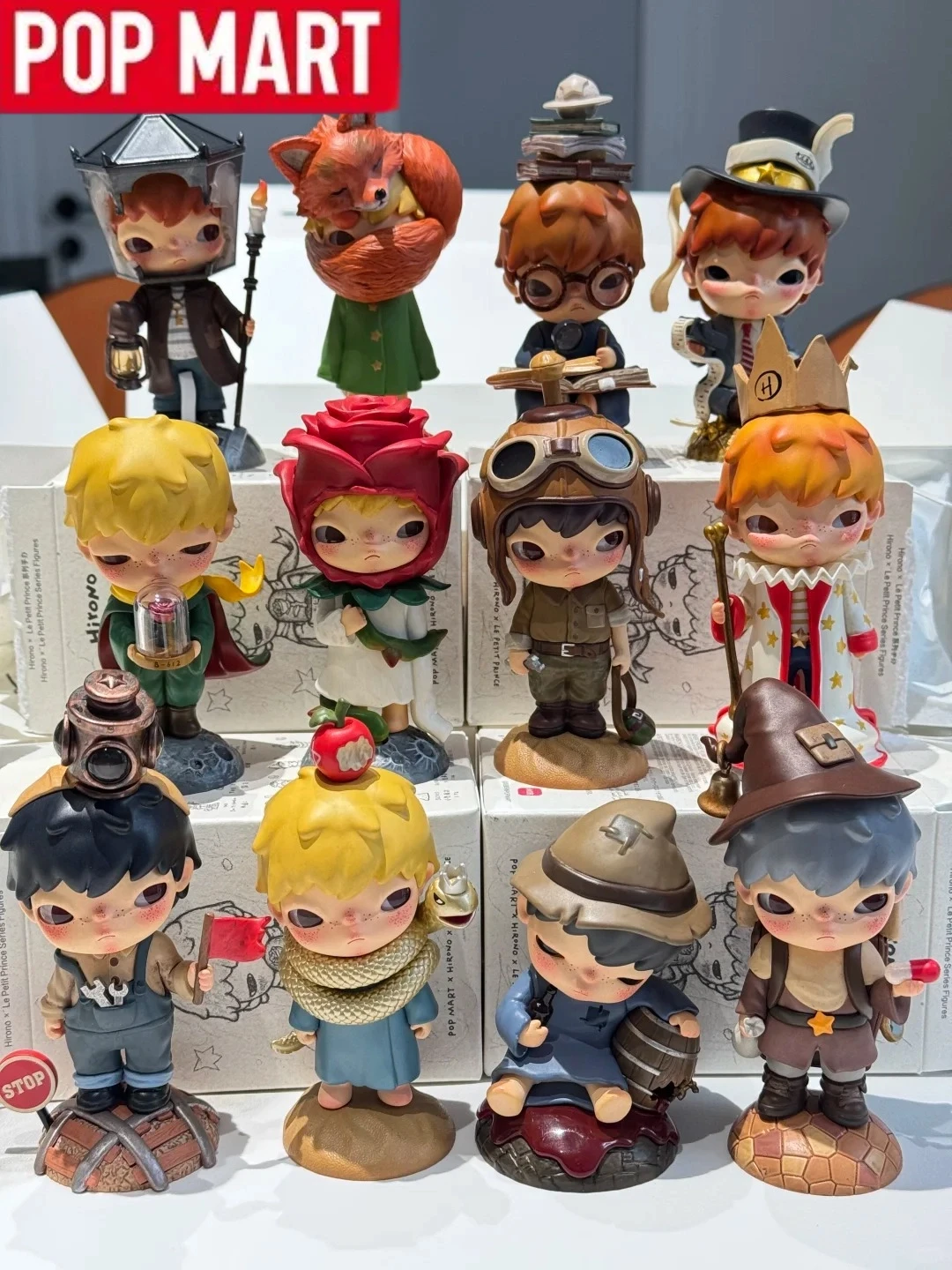 Hirono x Le Petit Prince Series Original Blind Box Guess Bag Mystery Box Cute Anime Figure Toys Doll Desktop Ornament Collection