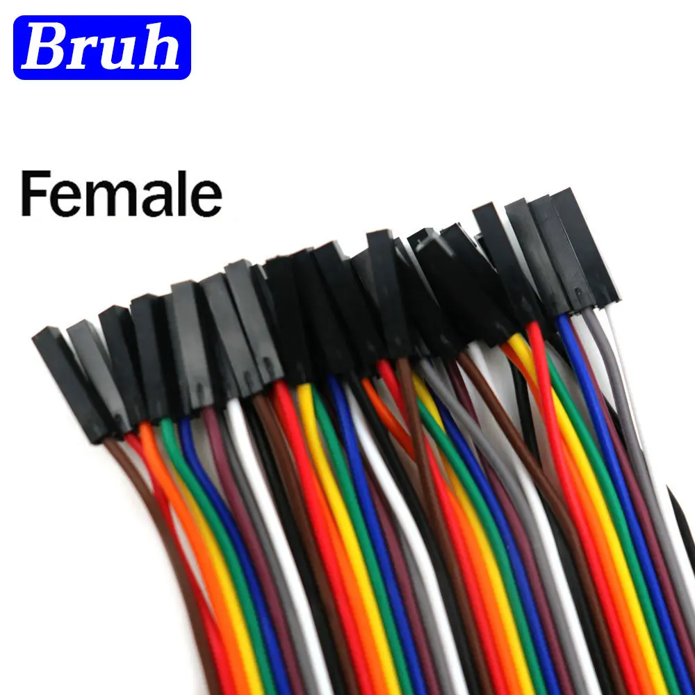 40-120pcs Dupont Line 10CM 40Pin Male to Male + Male to Female and Female to Female Jumper Wire Dupont Cable for  DIY KIT