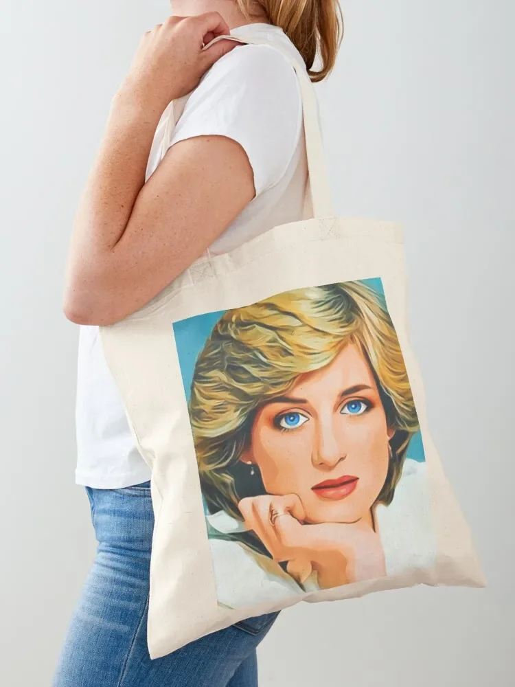 Princess of Hearts Diana Tote Bag free delivery bags Shopper handbag reusable shopping bags Tote Bag