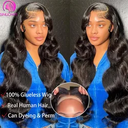 5x5 Glueless Wig Human Hair Body Wave PrePlucked Pre Cut 13x4 Transparent Body Wave Lace Frontal Wig Brazilian Wigs For Women