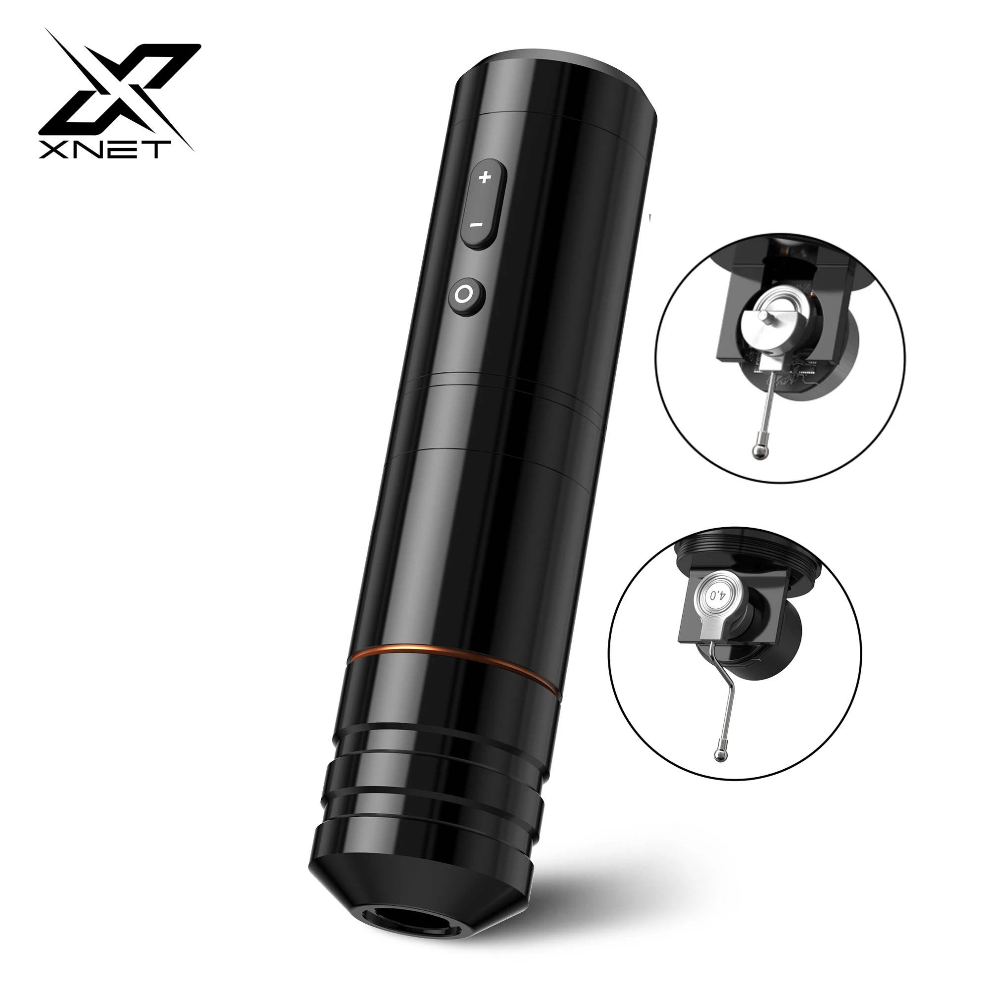 

XNET Ninja Nova 2024/2025 Wireless Tattoo Pen Machine Latest Unlimited Direct Drive Brushless Motor 4.0/3.5mm Stroke For Tattoo