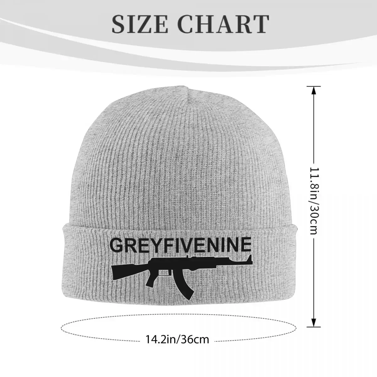 AK47 Knitted Hat Beanie Winter Hat Warm New Greyfivenine Suicide-Boys Cap for Men Women