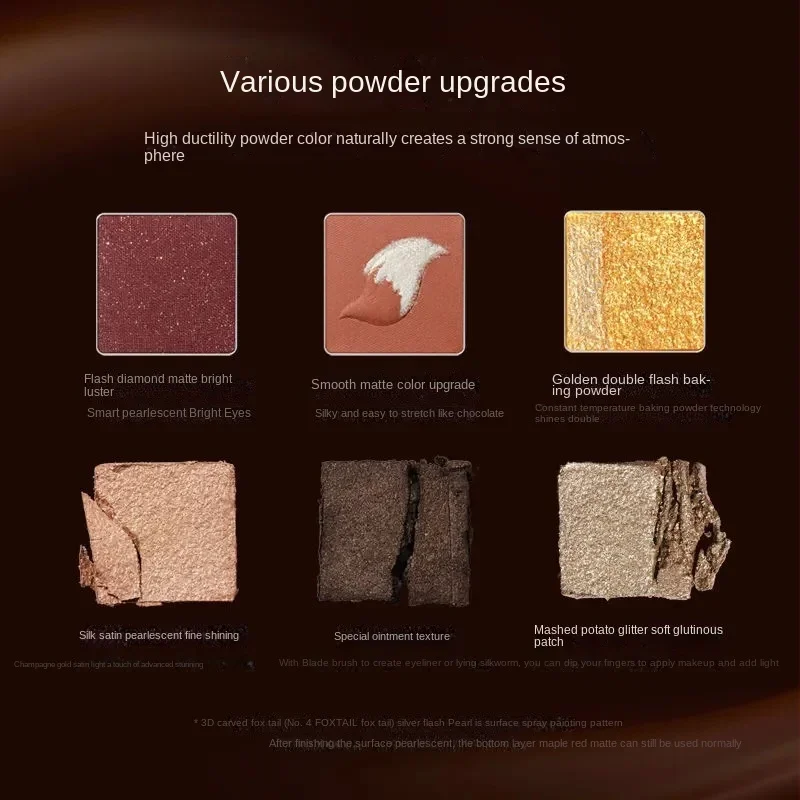 パーフェクトダイアリーアイシャドウパレットマットシマー12色蝶妖精パープルパレットピンクフォックスレッドブラウンパレットメイクアップ