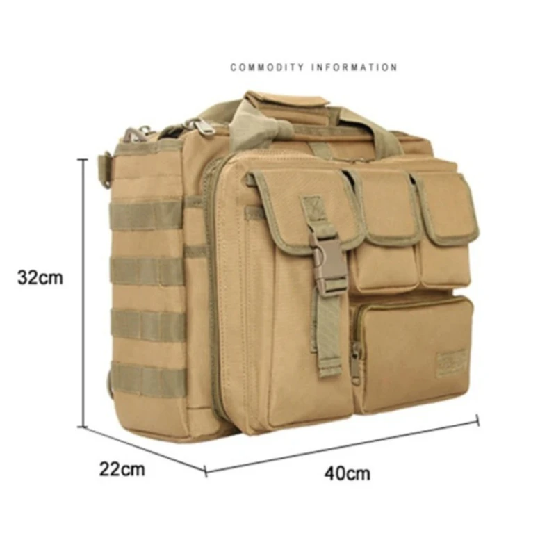 2026 New Backpack,Tactical Molle Nylon Messenger Shoulder Bag,Laptop Handbags Briefcase Outdoor Multifunction Climbing Bag.