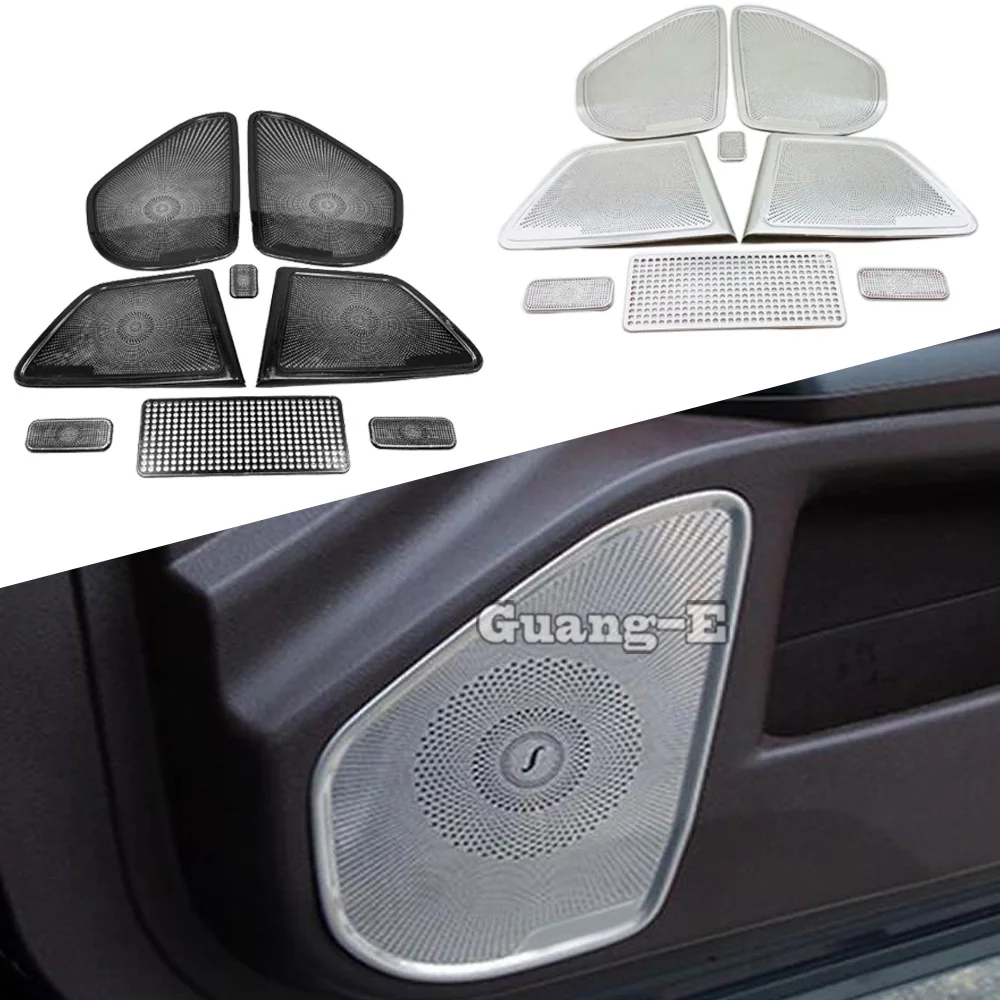 

Автомобильная ручка из нержавеющей стали, дверная аудиосистема, звуковое кольцо, накладка для Lexus ES ES200 ES250 ES300 ES350 2018 2019 2020 2021 2022