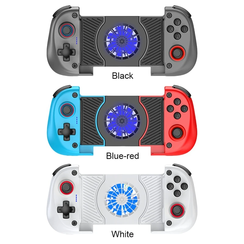 X3 Mobile Phone Gamepad With Cooling Fan Bluetooth Mobile Phone Gaming Controller Vibration For Android/Ios/Switch/PC