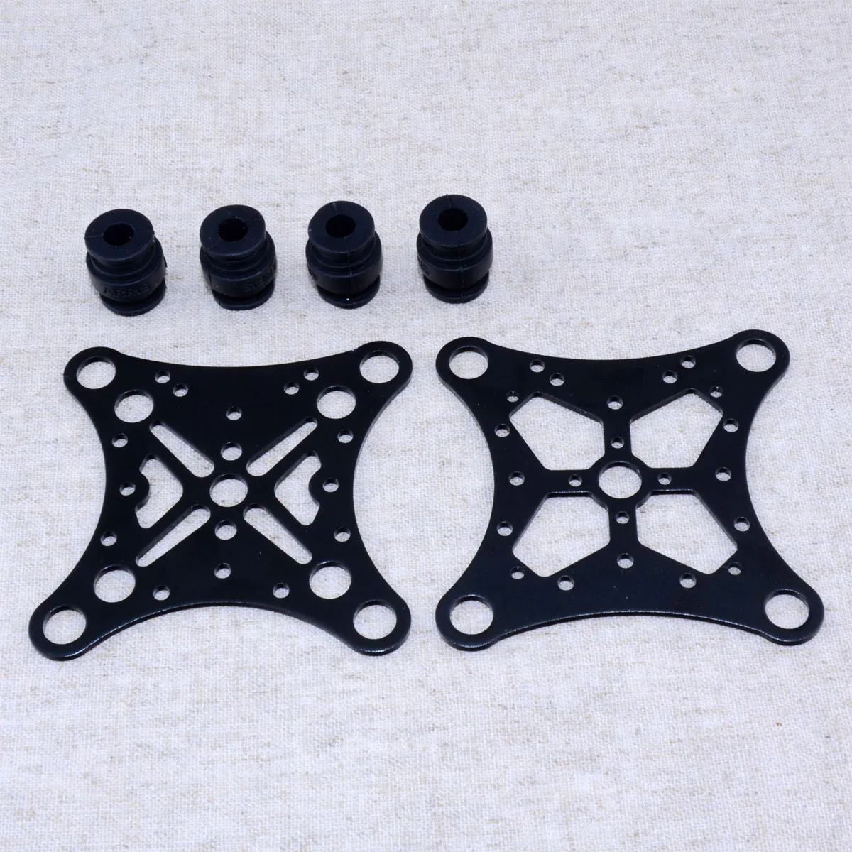 Aluminum Anti-vibration Plate & Rubber Balls PTZ for Gopro Action Cams for DJI Phantom 1 2 3 FPV Drone Quadcopter Gimbal Mount
