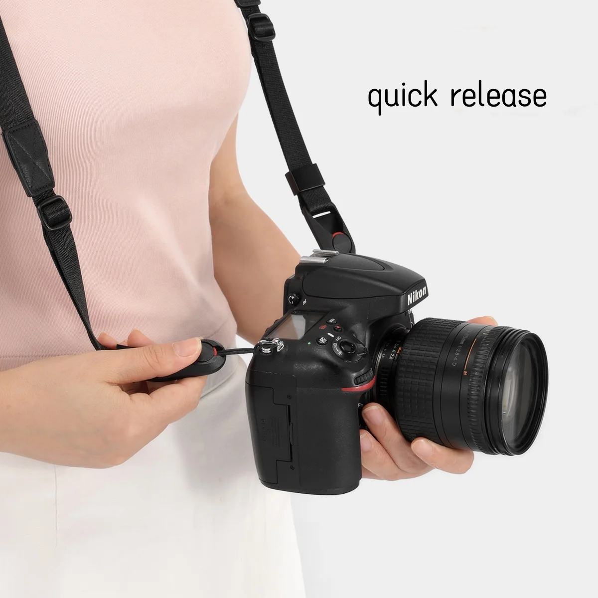 DSLR SLR Camera Shoulder Strap with Quick Release Buckles camera Neck Lanyard Camera Strap Adjustable Shoulder Sling Strap