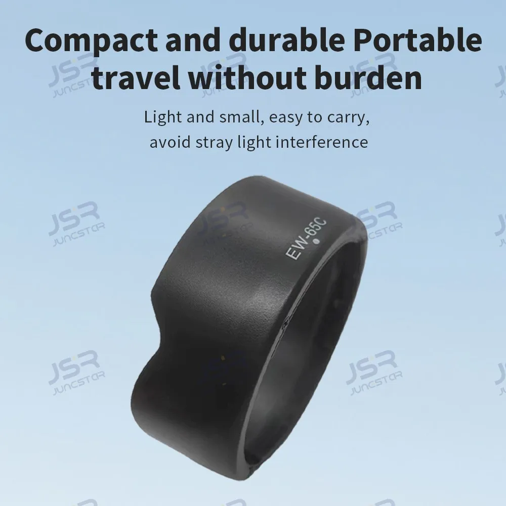 EW-65C light shield suitable for Canon RF16mm F2.8STM mirrorless R5 R6 wide-angle portrait lens