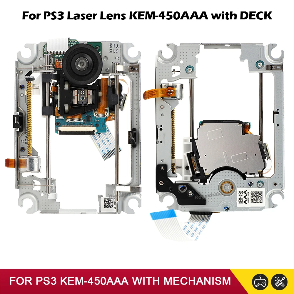 Replacement KES-450AAA KEM-450AAA Laser Lens Blu Ray Drive Deck KES-450AAA KEM-450AAA for PS3 Slim Optical Drive Lens Head