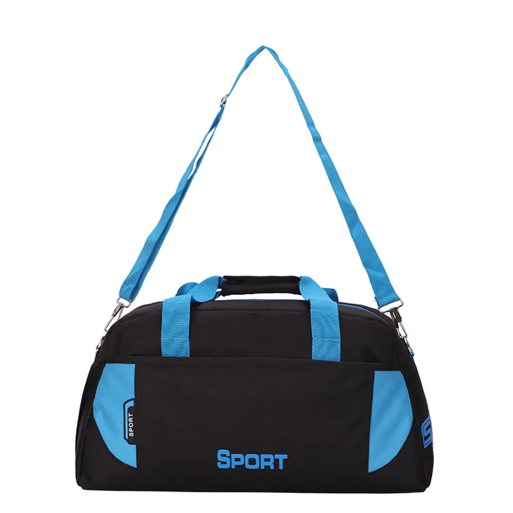 Outdoor Sports Bag Men Women Fitness Portable Handbag Nylon Gym Training Storage Travel Sports Shoulder Pack Sack