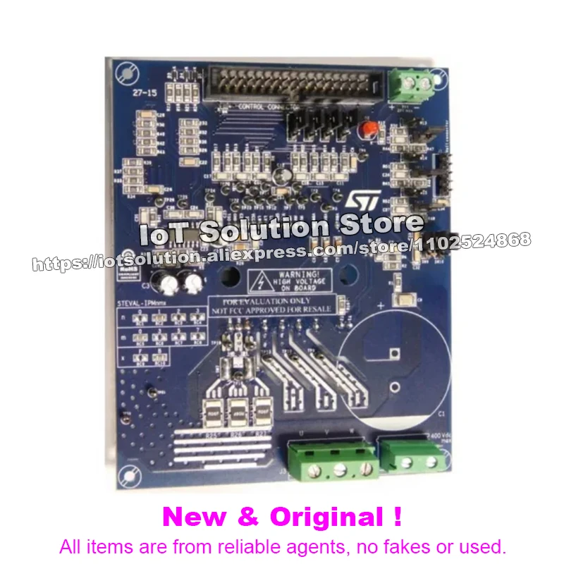 STEVAL-IPM10B 1200W Motor Control Power Board Based on STGIB10CH60TS-L SLLIMM 2nd sSries IPM Original New STEVAL IPM10B