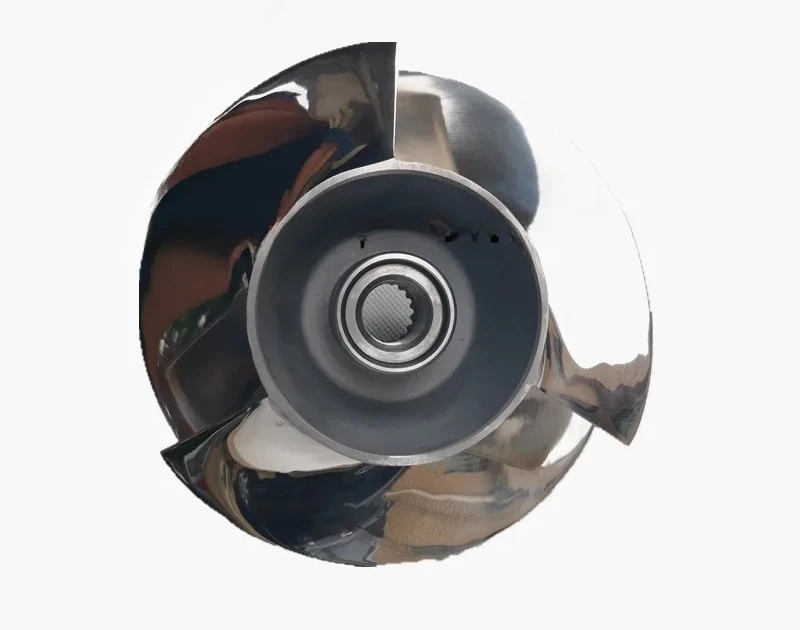 90 Motorboat Stainless Steel Propeller Spark Jet Paddle Production Improved