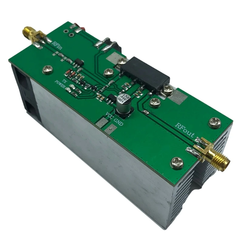 New NEW Upgrade 13W RF Power Amplifier 433Mhz (335-480Mhz) Radio Frequency Power Amplifier With Heatsink