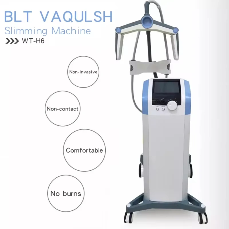 Professional Non-invasive Vanquish Ultrasound Non-contact Body Shaping Treatment Weight Loss Machine Slimming Fat Removal Device