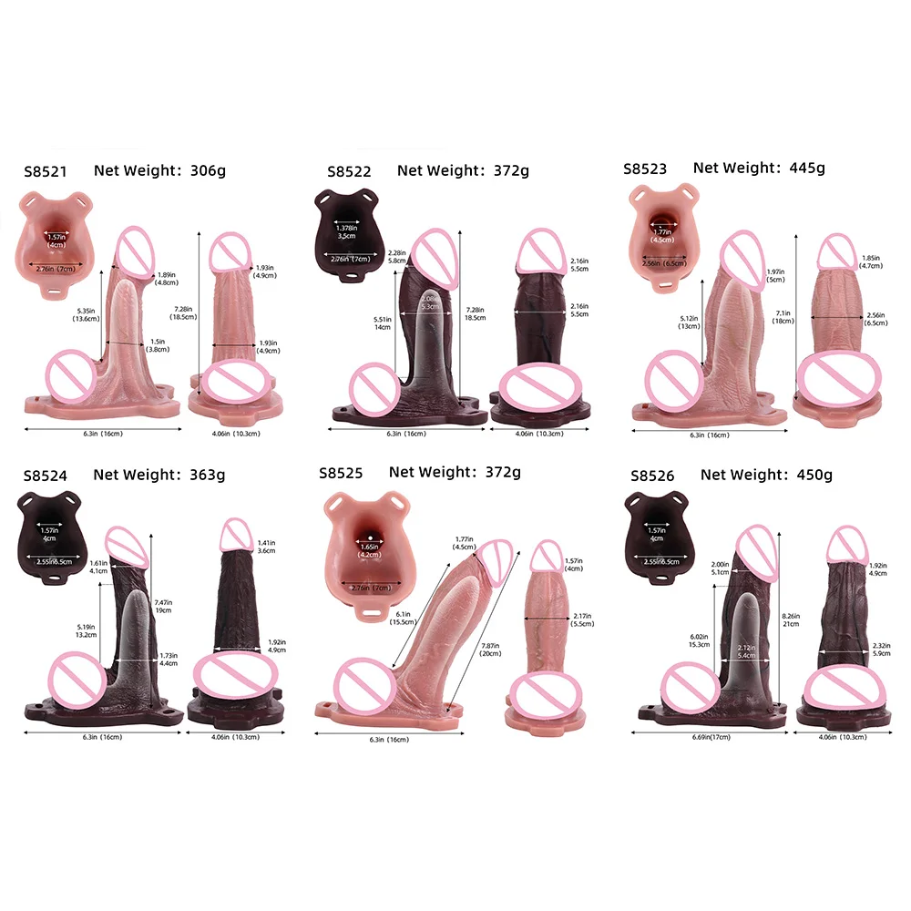 NSFU سيليكون يمكن ارتداؤها نابض بالحياة دسار السراويل جوفاء القضيب كم مع حزام واقعية دسار الواقي الذكري 18 + ألعاب جنسية للرجال الأزواج #2