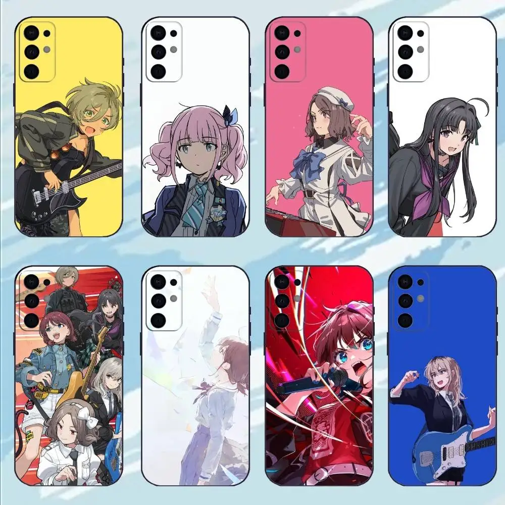 

Anime G-Girls Band Cry Phone Case For Samsung S25,S24,S23,S22,S21,S20,Plus,lite Soft Black Shell