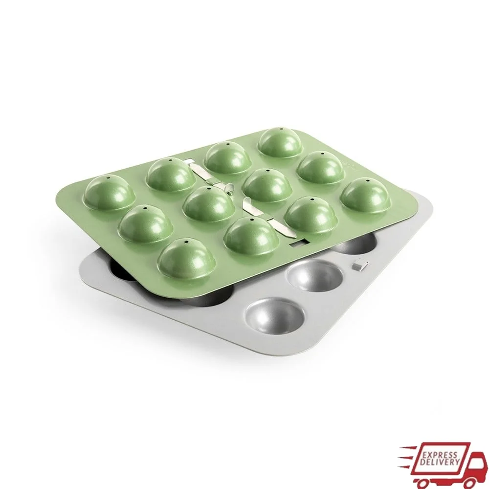 

Donut Hole Cake Pop Pan Set Nonstick Bakeware Includes 24 Sticks Perfect Treats Birthday Party Fun 12 Count Novelty Baking