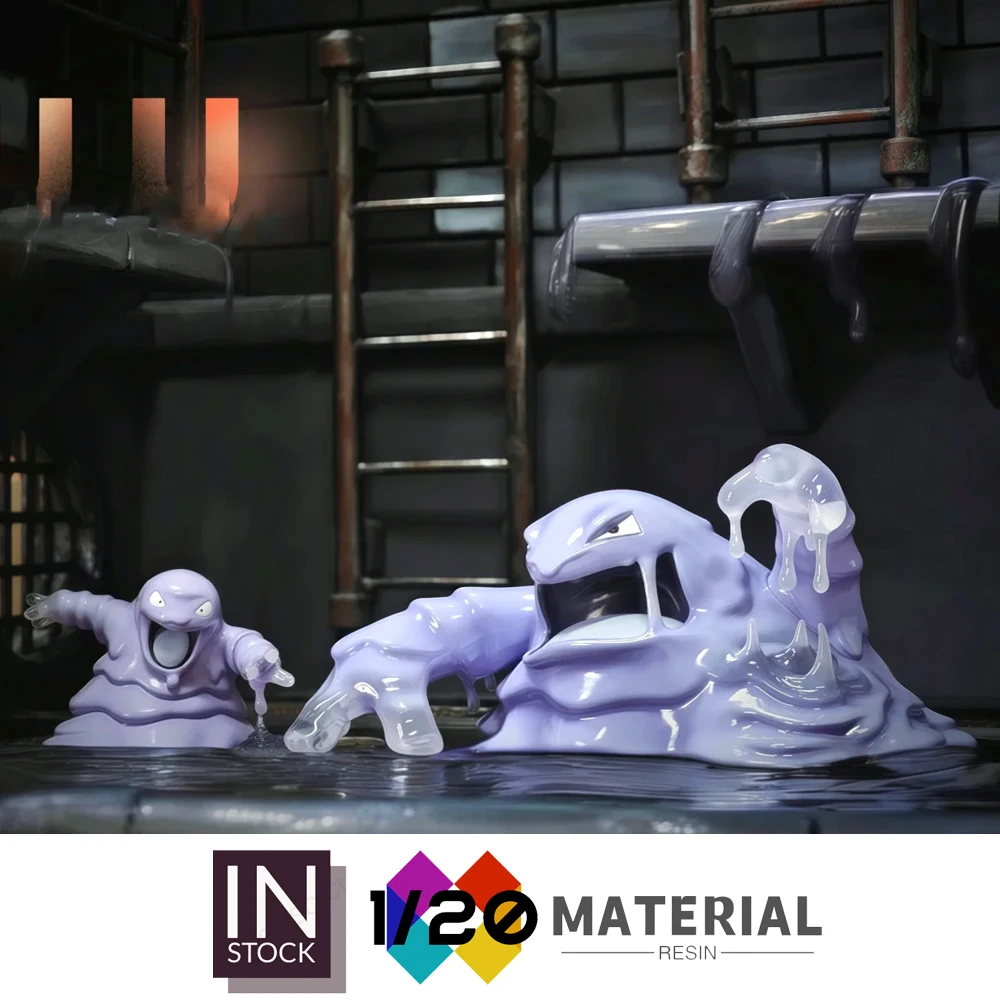 

[В наличии] 1/20 Смола Scale World [UU] - Grimer & Muk [Split RE-MENT]