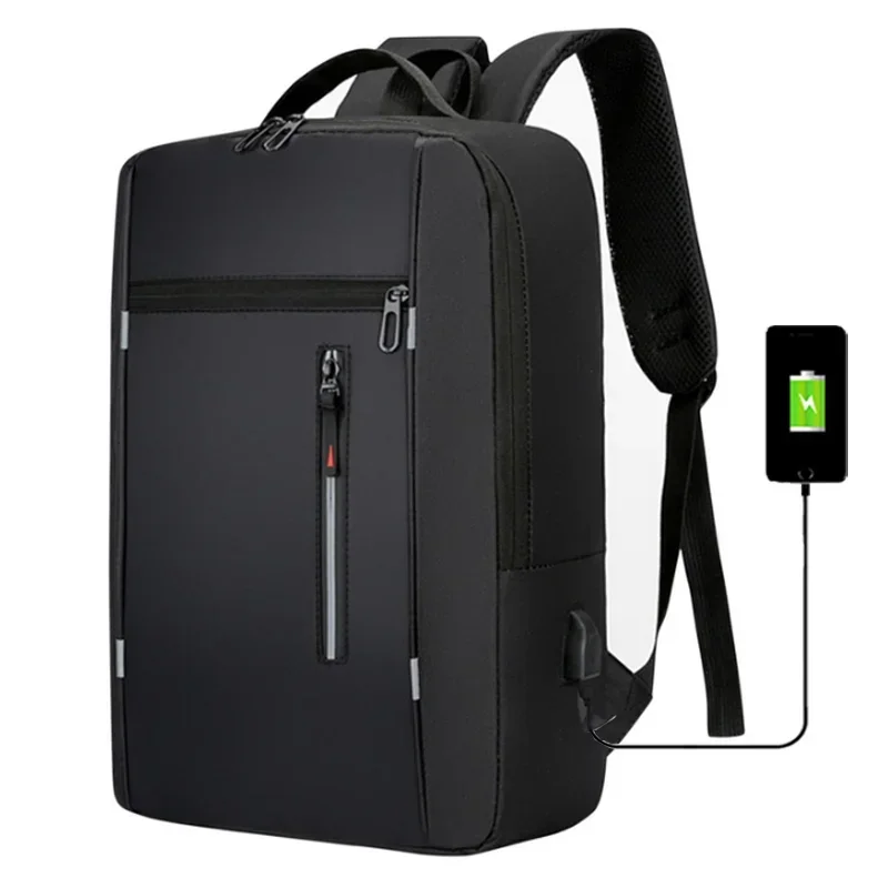 Waterproof Business Backpack Men USB School Backpacks 15.6 Inch Laptop Backpack Large Capacity Bagpacks For Men Back Pack Bags