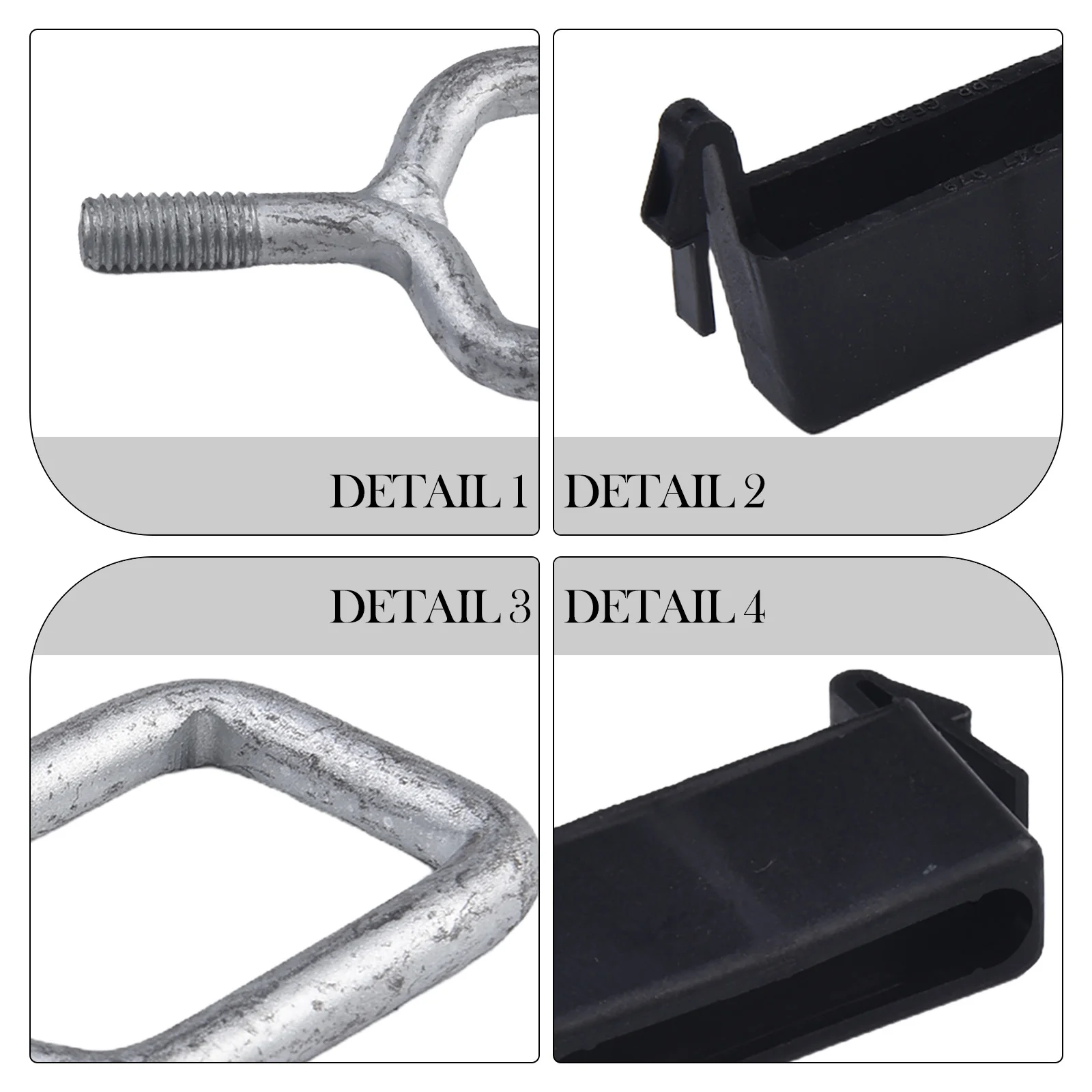 1 Set Car Hood Catch Lock Bracket Cover For BMW 3 Series F30 Sedan F31 Touring 2012-2024 F80 M3 Sedan 2015-2024