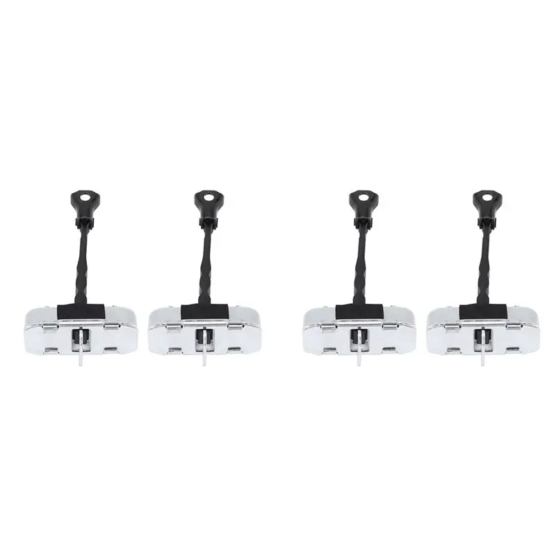4PCS 68610-02160 Front Door Check Stop Both Sides For TOYOTA COROLLA 1.8L 2.4L 09-13 Door Stay STOP/CHECK Strap Limiter