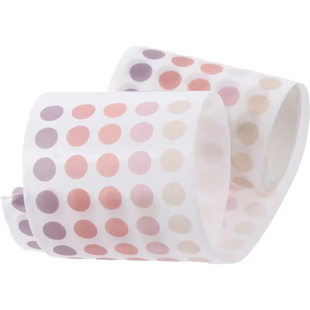 Decorating 8mm = Dot Stickers Circle Small Dot Labels Multicolor Self-adhesive Office
