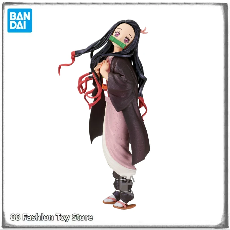

В наличии оригинальные аниме-фигурки BANPRESTO Demon Slayer: Kimetsu No Yaiba Kamado Nezuko, игрушки, подарки, коллекционная модель